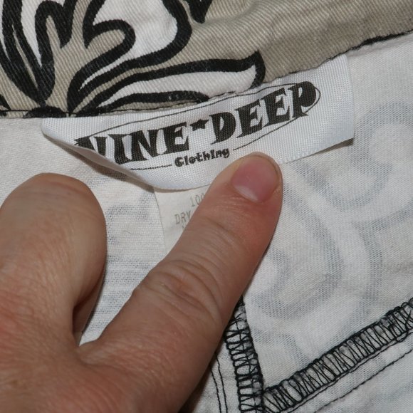 Nine Deep HAWAIIAN Jean Shorts - Waist 40x9.5 Inseam - Length 23.5 - Rise 15 - Picture 4 of 7